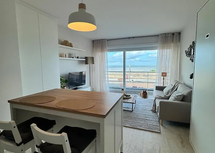 In Wenduine With Frontal Sea View * Mellet